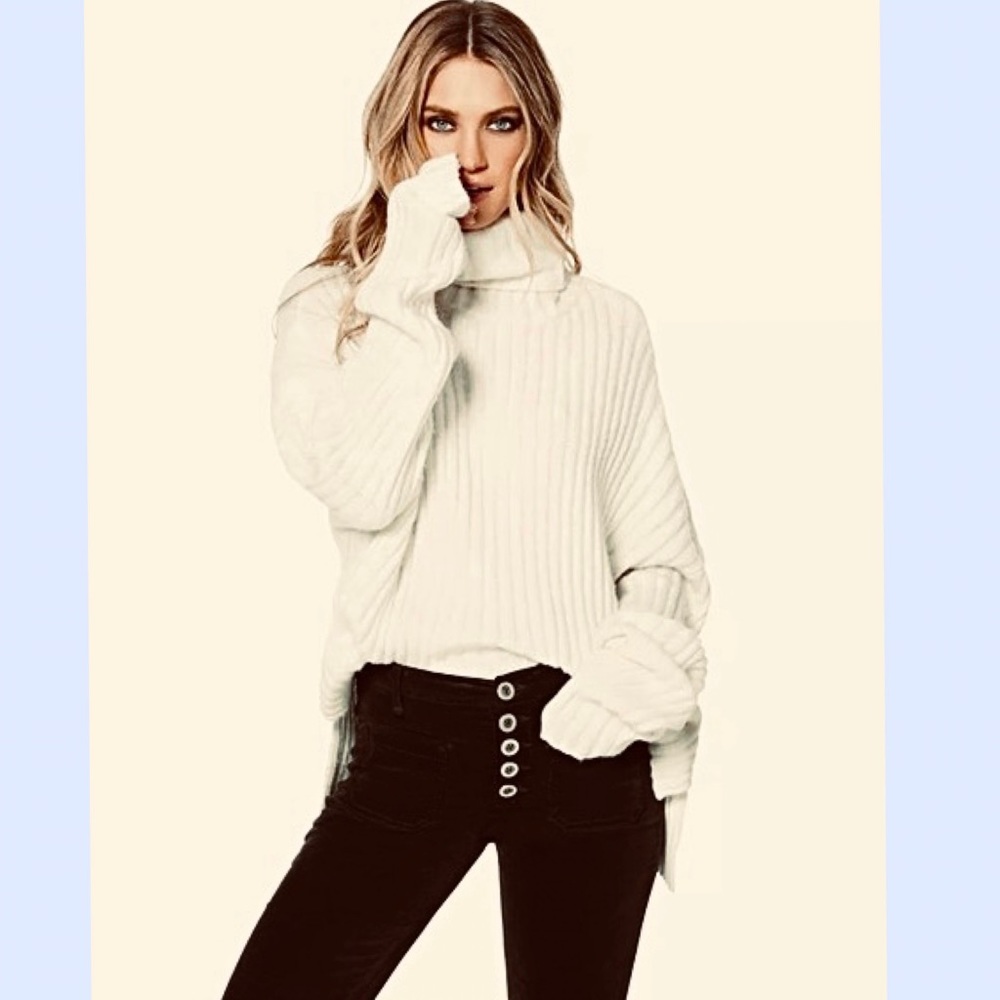 RAMY BROOK ‘SHIRLEY’ CHUNKY KNIT SWEATER